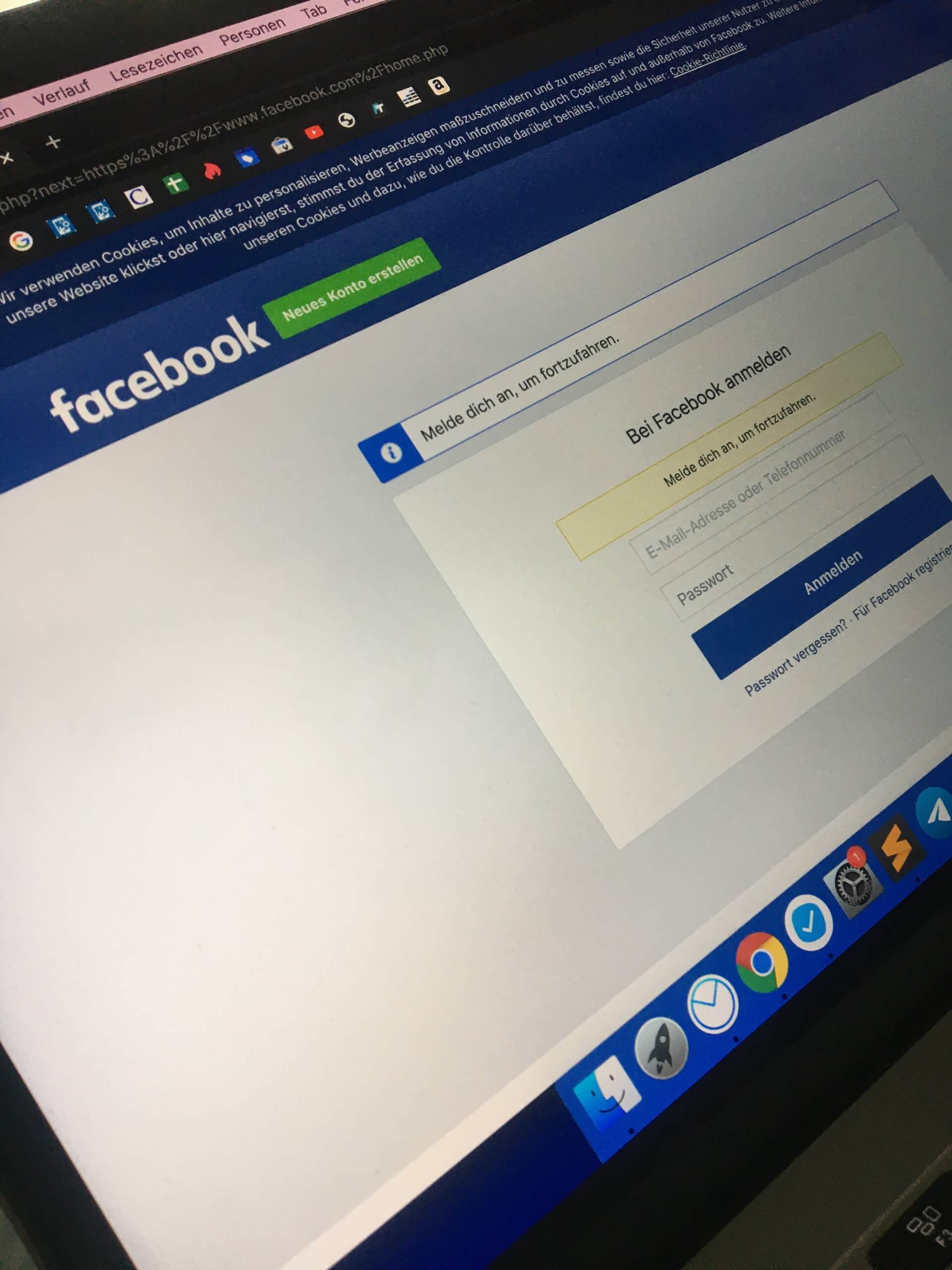 Facebook Konto löschen Beitrag