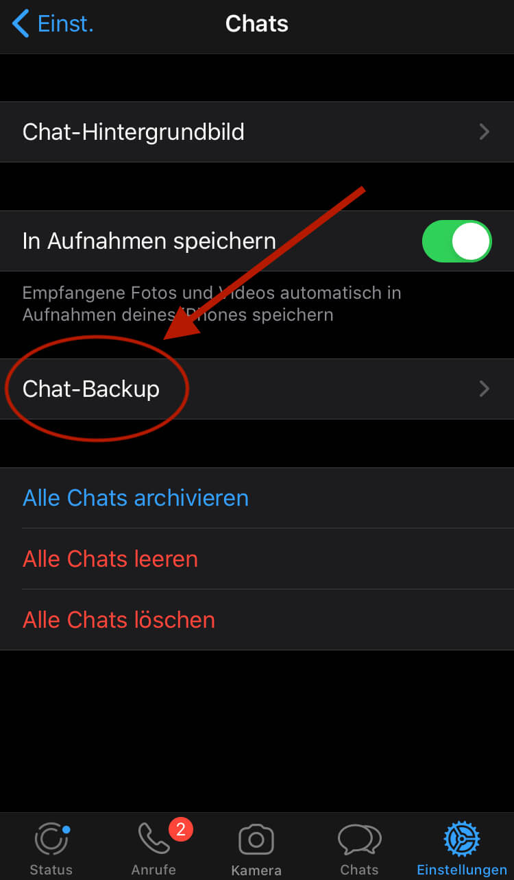 WhatsApp BackUp Chats-Backup