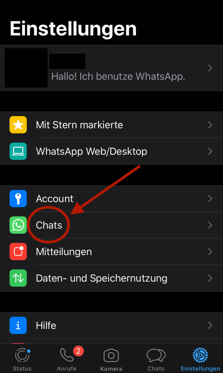 WhatsApp BackUp Chats