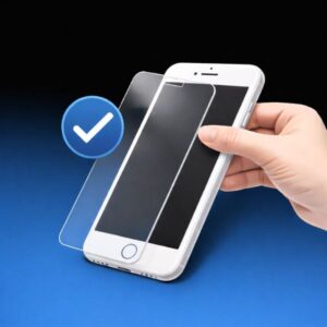 Panzerglas mit Anbringung